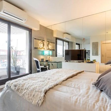 Beautiful Modern Fully Furnished Studio Levallois-Perret Exterior foto